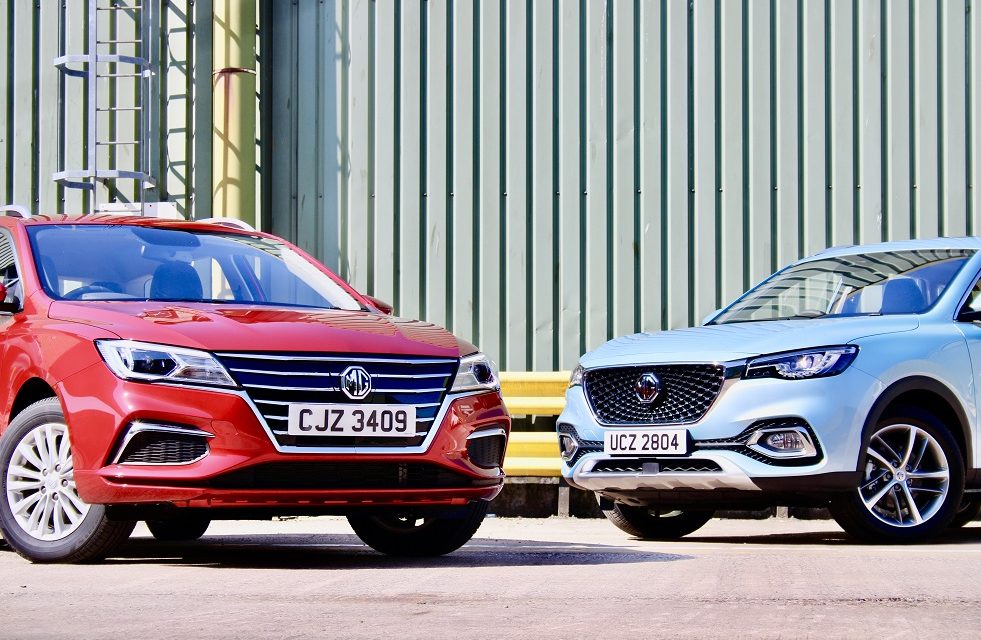 ELECTRIC FOR ALL! MG OFFERS A RANGE OF THREE ELECTRIC CARS WITH THE LAUNCH OF ALL NEW MG5 EV AND MG HS PLUG-IN