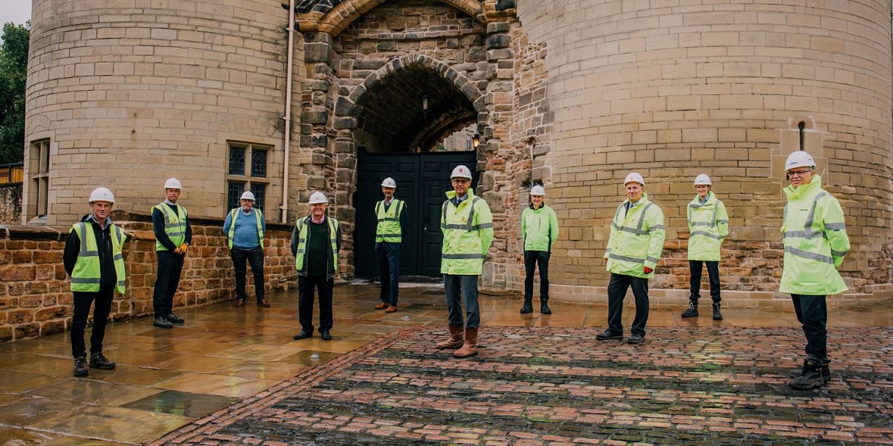 Excitement builds as landmark construction works are completed at Nottingham Castle
