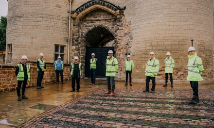 Excitement builds as landmark construction works are completed at Nottingham Castle