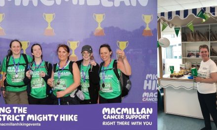 Care home group raises thousands for Macmillan