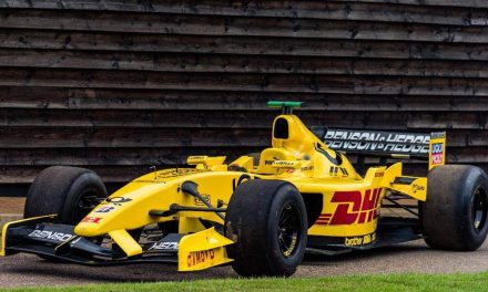 Rare opportunity to drive a genuine Jordan F1 race car