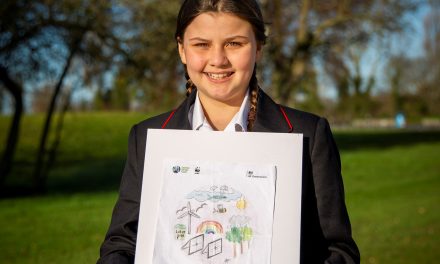 Actor Cel Spellman launches Creative Earth art competition for young people ahead of UN climate change conference