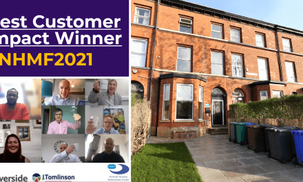 J Tomlinson and Riverside recognised for positive customer impact at 2021 NHMF Awards