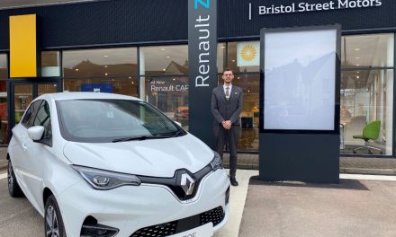 ELECTRIC VEHICLE ACCREDITATION FOR BRISTOL STREET MOTOR NOTTINGHAM