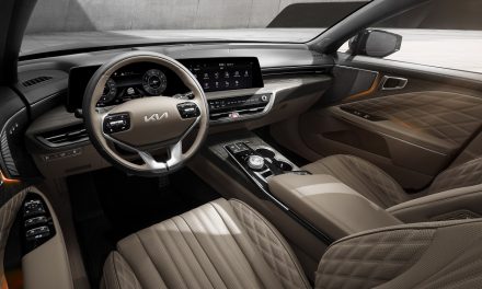Kia K8 interior – modernity and technology meet in a luxury sports saloon