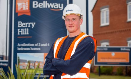 Apprentice joiner wins top accolade with national housebuilder