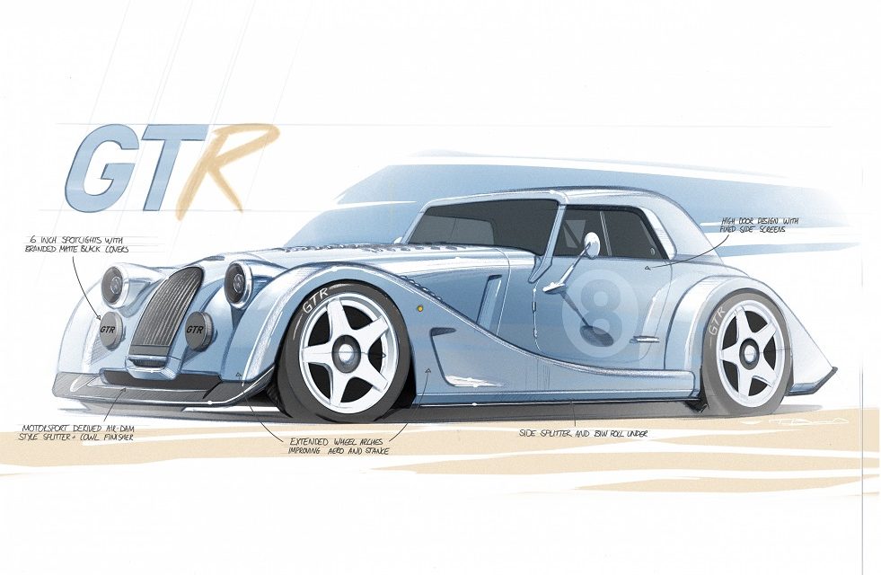 Morgan Motor Company unleashes the Plus 8 GTR special project