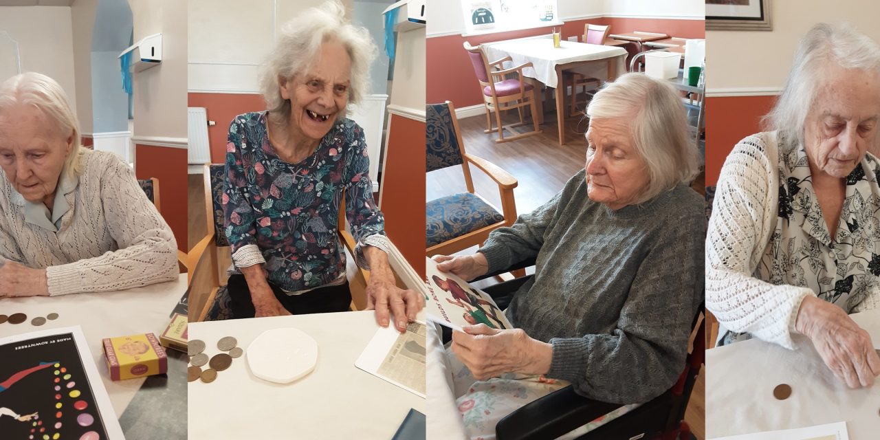 Royal Mint “museum in a box” loaned to Sandiacre care home