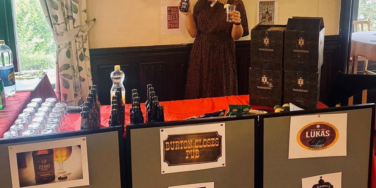 Care home beer festival serves residents a r-ale-y good time