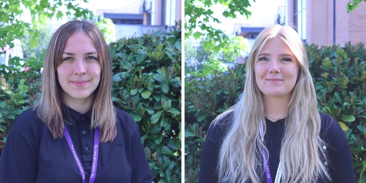 Double celebration as two students land Mitie good jobs before they’ve even graduated
