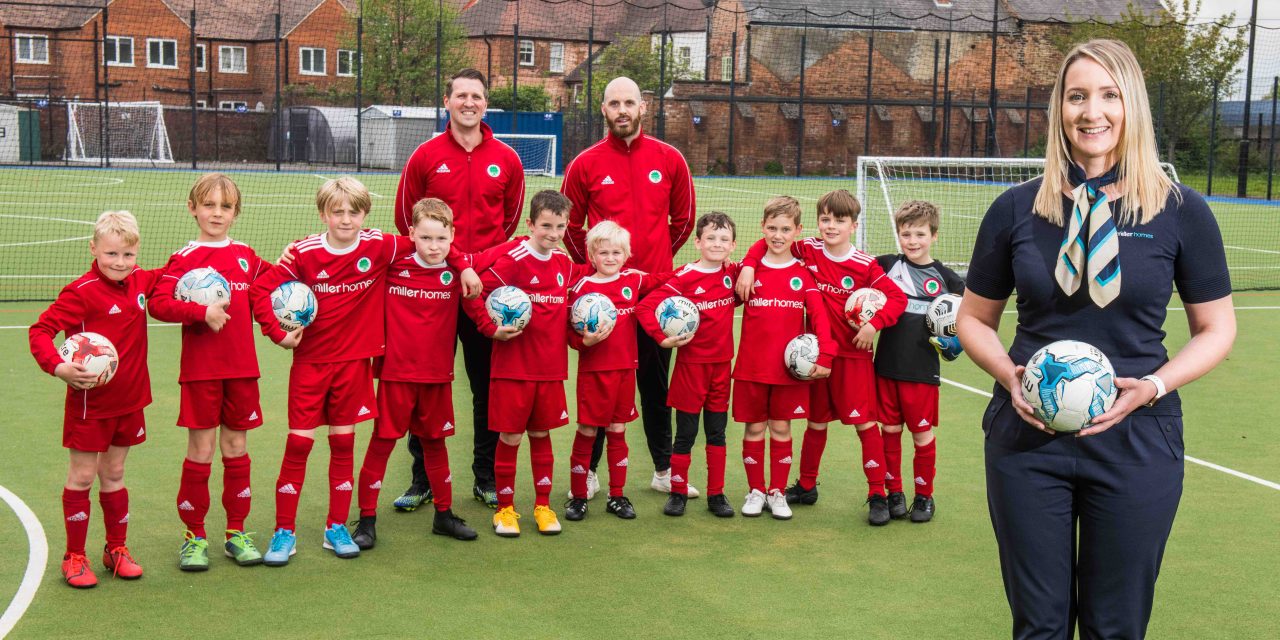 Miller Homes Becomes Main Kit Sponsor Allestree Juniors F.C.