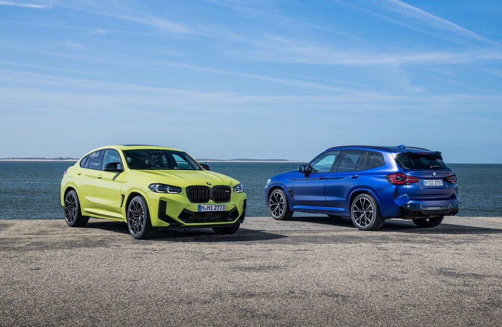 The new BMW X3 M Competition and the new BMW X4 M Competition
