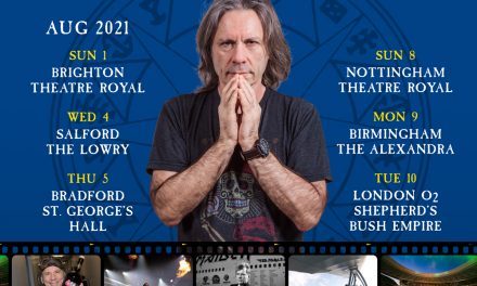 AN EVENING WITH BRUCE DICKINSON – FEATURING Q&A   SIX 2021 UK SHOWS ANNOUNCED ON SPOKEN WORD TOUR