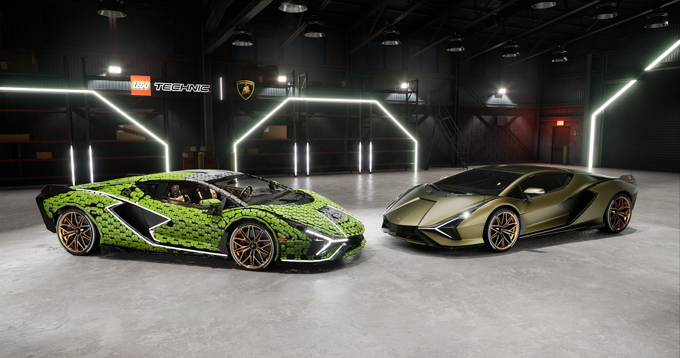Automobili Lamborghini builds dream cars, also with LEGO® Technic™ elements
