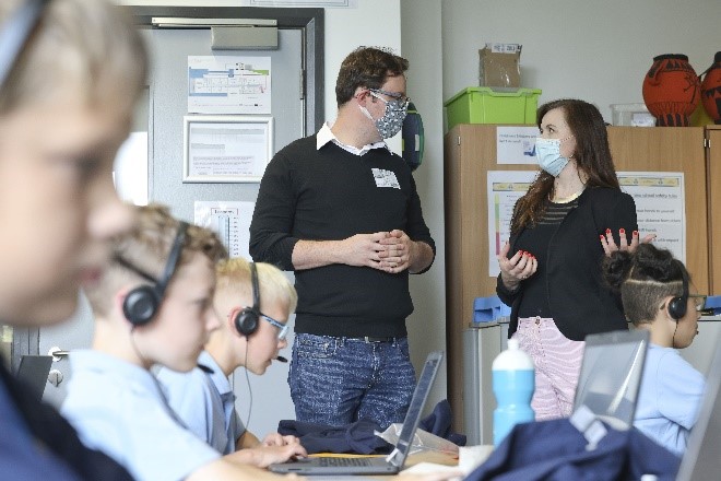 Nottingham North MP visits Heathfield Primary to learn how school is effectively tackling post-pandemic learning loss