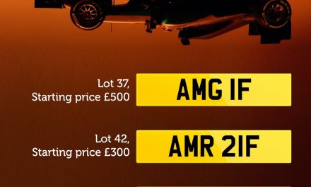 DVLA Personalised Registrations Summer Sale’s feast for F1 aficionados