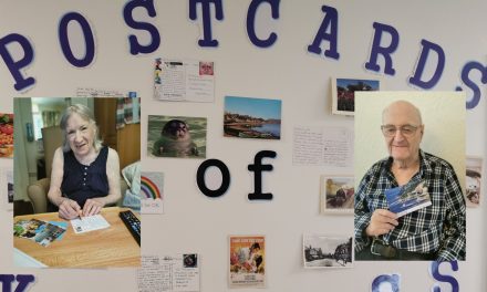 Postcards of kindness for Chesterfield care home residents