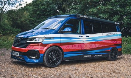 The Performance Transporter: Michelin star chef’s one-of-kind Transporter conversion supporting world’s best female cyclists