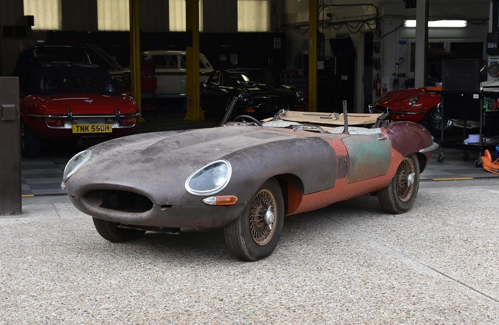The Snetterton Survivor – Series 1 4.2 Jaguar E-type to be restored to former glory