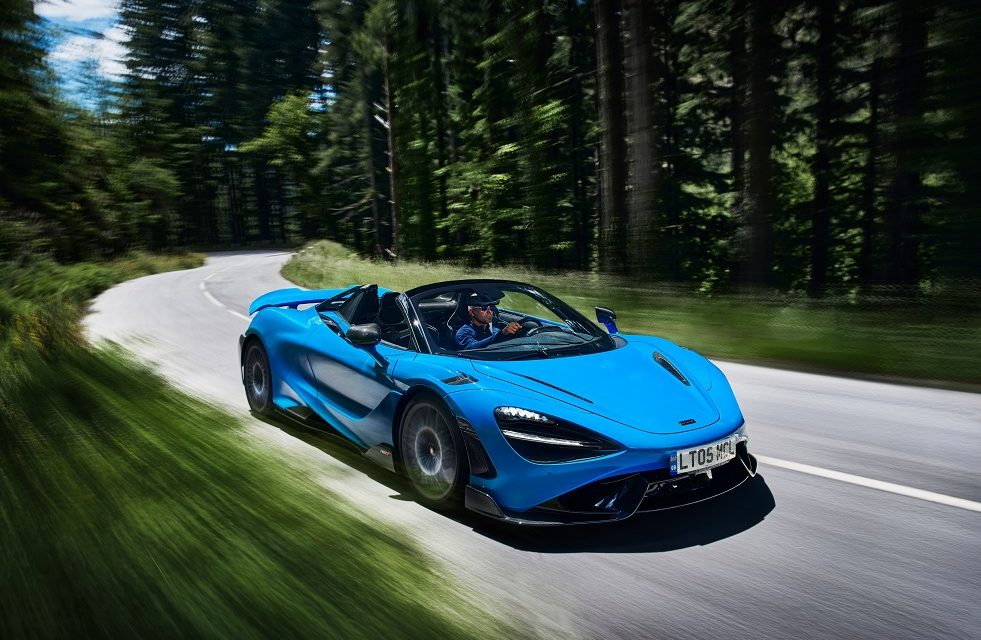The McLaren 765LT Spider: extreme performance and new heights of driver engagement from McLaren’s most powerful-ever convertible supercar