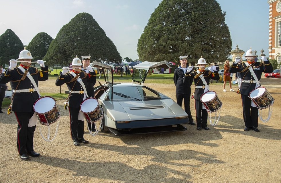 Iconic Aston Martin Bulldog unveiled at Royal Concours