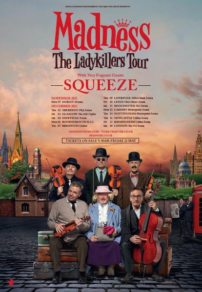 Madness announce The Ladykillers tour with very fragrant guests Squeeze
