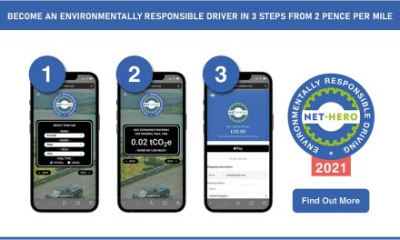 Offset your automotive carbon footprint in 3 steps from 2 pence per mile