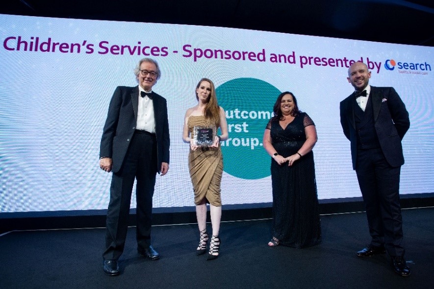 Outcomes First Group wins LaingBuisson Children’s Services Award for Excellence in the delivery of children’s services in fostering, residential and school settings