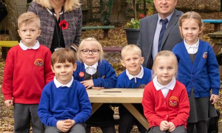 Miller Homes donates buddy bench to local school in support of Anti-Bullying Week