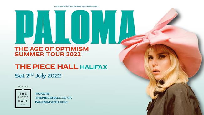 ANNOUNCEMENT – Paloma Faith brings UK Tour To Halifax – Summer 2022