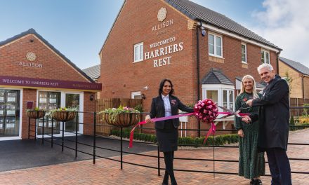 Two new show homes open at quick-selling Wittering development