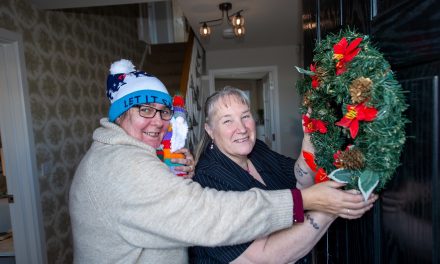 DECK THE HALLS WITH BOUGHS OF WOOLLY: LEICESTERSHIRE HOUSEBUILDER HOSTS FESTIVE CREATIONS IN SHOW HOME