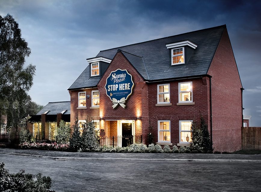 LEICESTERSHIRE HOMEBUILDER ENSURES CHILDREN ARE ON SANTA’S NICE LIST AFTER BEING CLEARED TO FLY