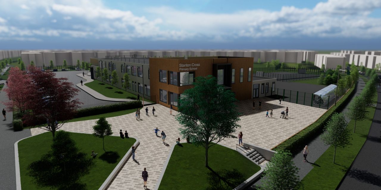 A NEW SCHOOL ON THE BLOCK: NAME OF NEW WELLINGBOROUGH PRIMARY SCHOOL IS REVEALED
