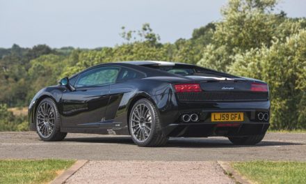 Bidding Commences at Silverstone Digital Auctions on a Very Rare, Limited Edition 2009 Lamborghini Gallardo Valentino Balboni
