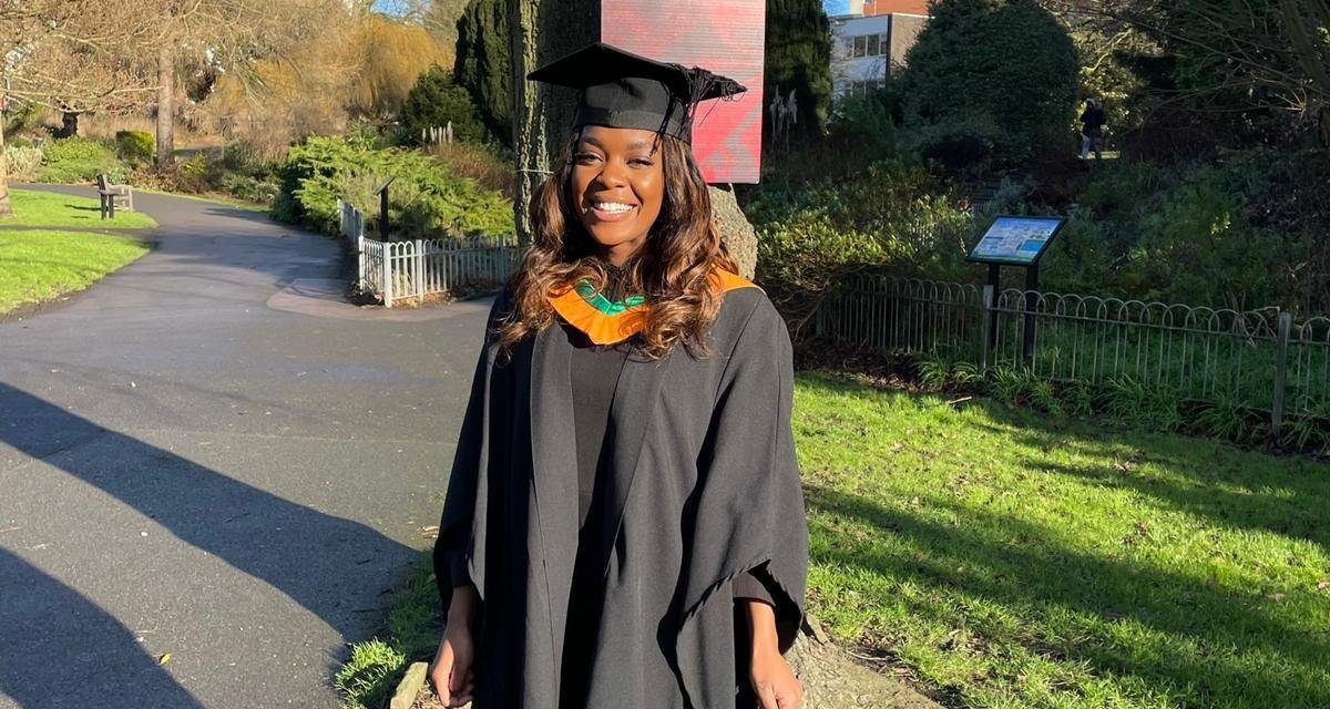Northamptonshire care home health assistant graduates from university and credits “life changing” job role as part of success