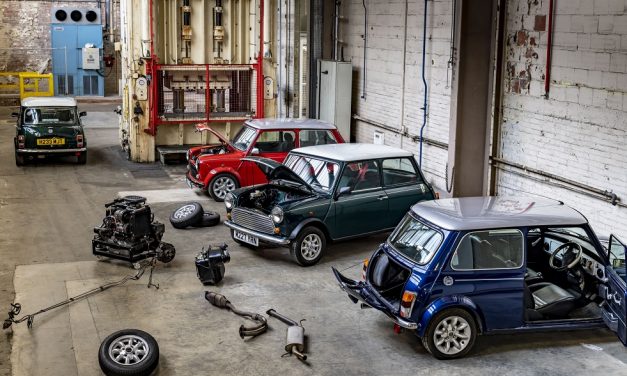 Recharged and electrifying: the classic Mini launches into the future