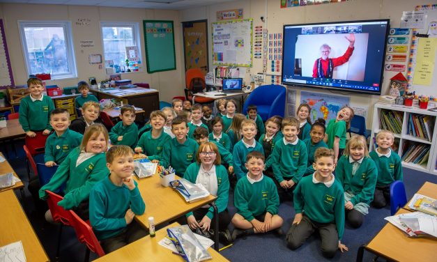 Leicestershire pupils have a tale of a time at virtual storytelling event