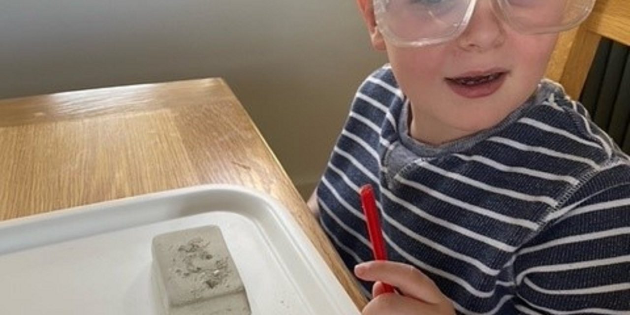 Children from Leicestershire attend a Jurassic Adventure for kids with vision impairmentr