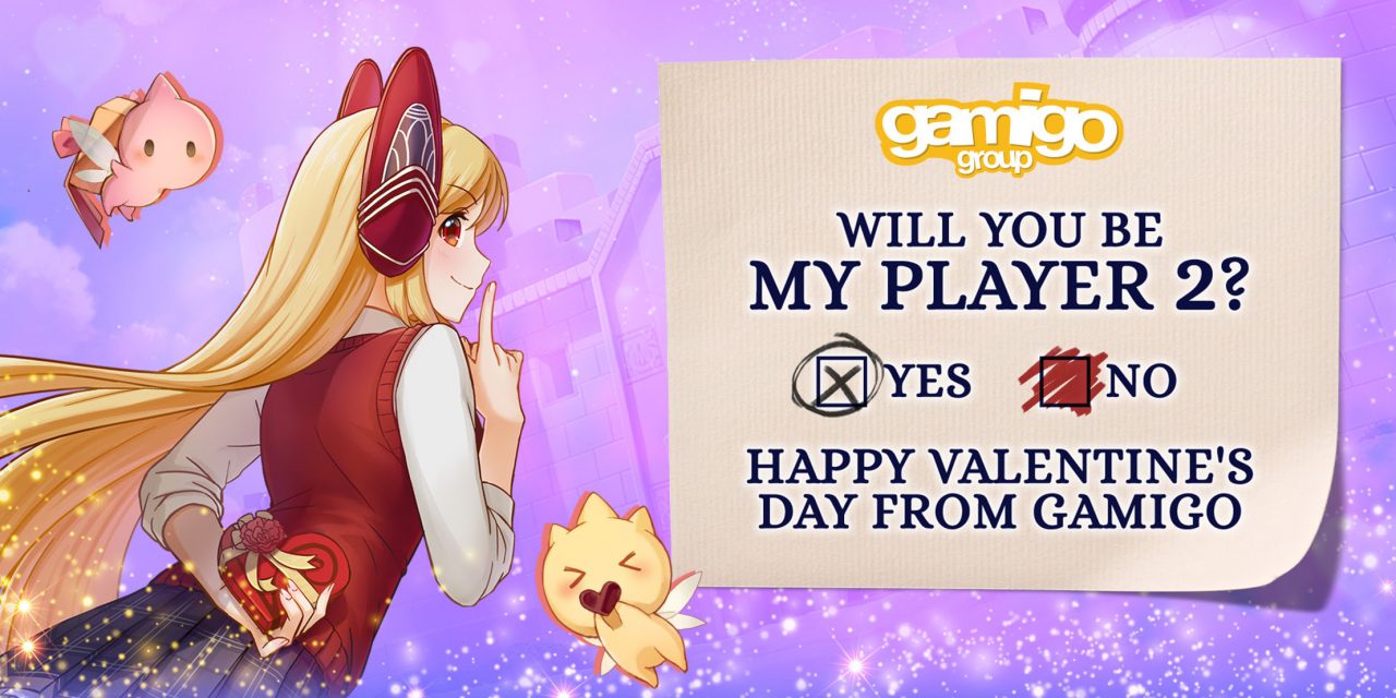 gamigo celebrates Valentine’s Day with lots of love-filled in-game events!
