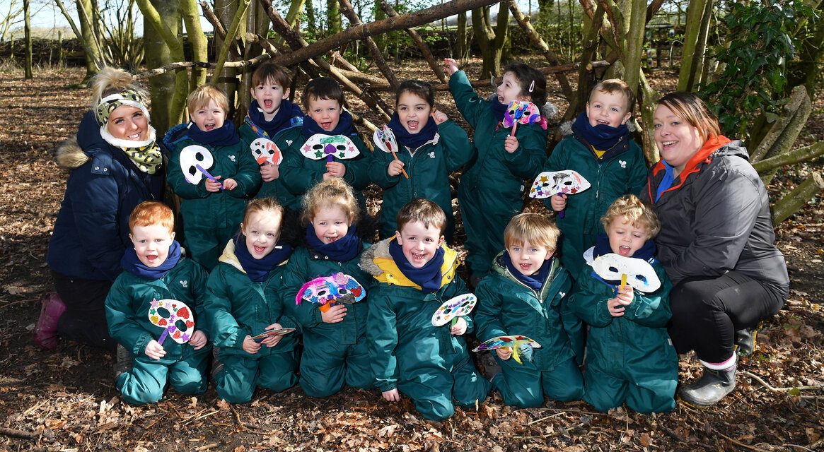 Housebuilder helps youngsters showcase their many talons with bird mask creations
