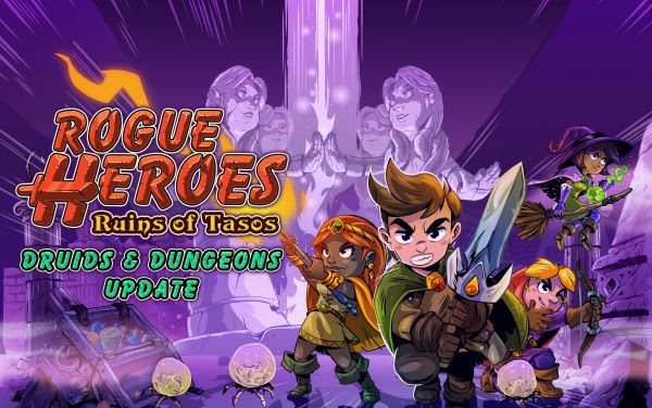 Druids… and Dungeons! Free update for Rogue Heroes: Ruins of Tasos launches today