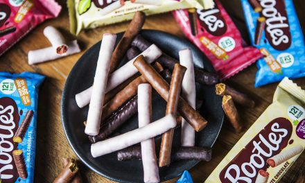 New flavours for chocolate-covered veg-based biscuits Rootles, as brand launches in Asda