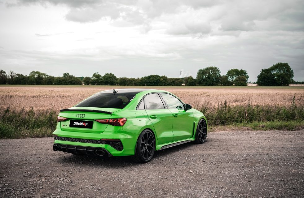 Milltek Sport strengthens its premium performance exhaust offering with new Audi RS3 Race system