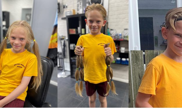 KH Barber gives Eddie the chop for children’s cancer charity