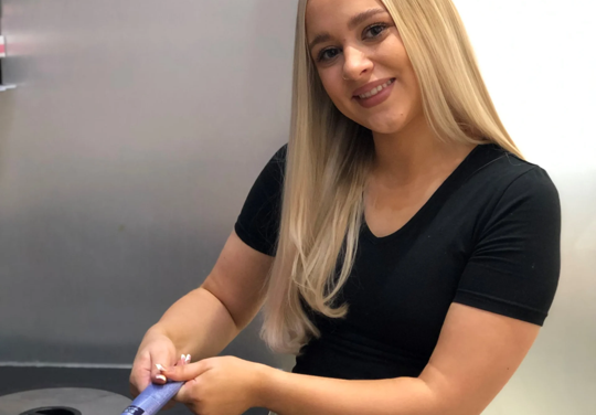 Nottingham stylist cuts through to leading UK mentoring programme