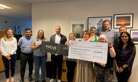 Focus raises £2,515 in aid of the Disaster Emergency Committee