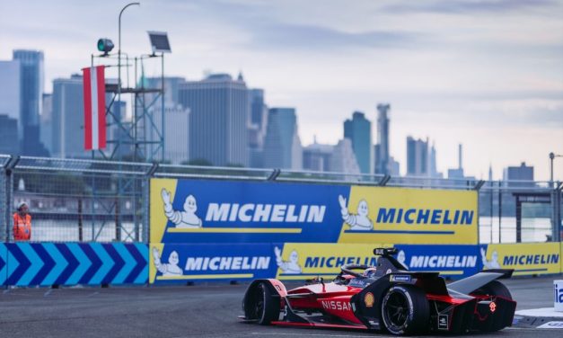 Nissan e.dams adds to points tally in New York City E-Prix