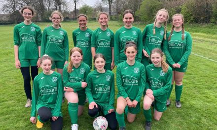 Girls’ football team sponsorship renewed by Hill Care