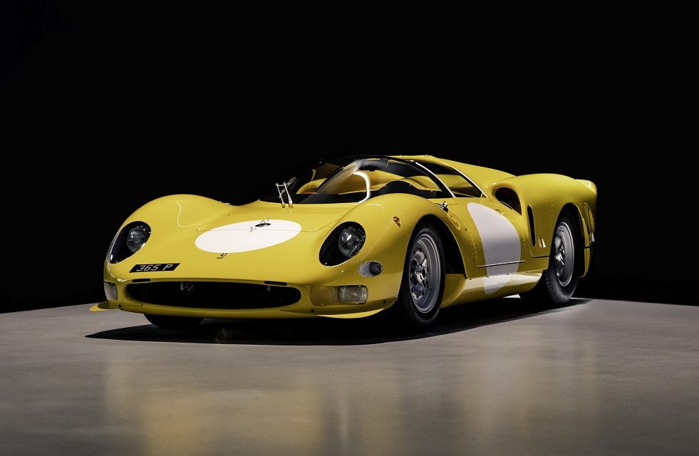 Ex-Surtees race-winner and rare Chinetti-commissioned Spider join Salon Privé’s Ferrari 75th Anniversary class